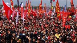 Pro-democracy protesters return to Istanbul&#039;s streets for huge rally