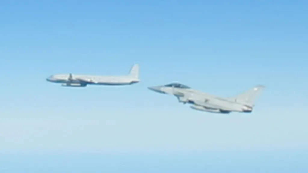 RAF jets intercept Russian aircraft near Nato airspace