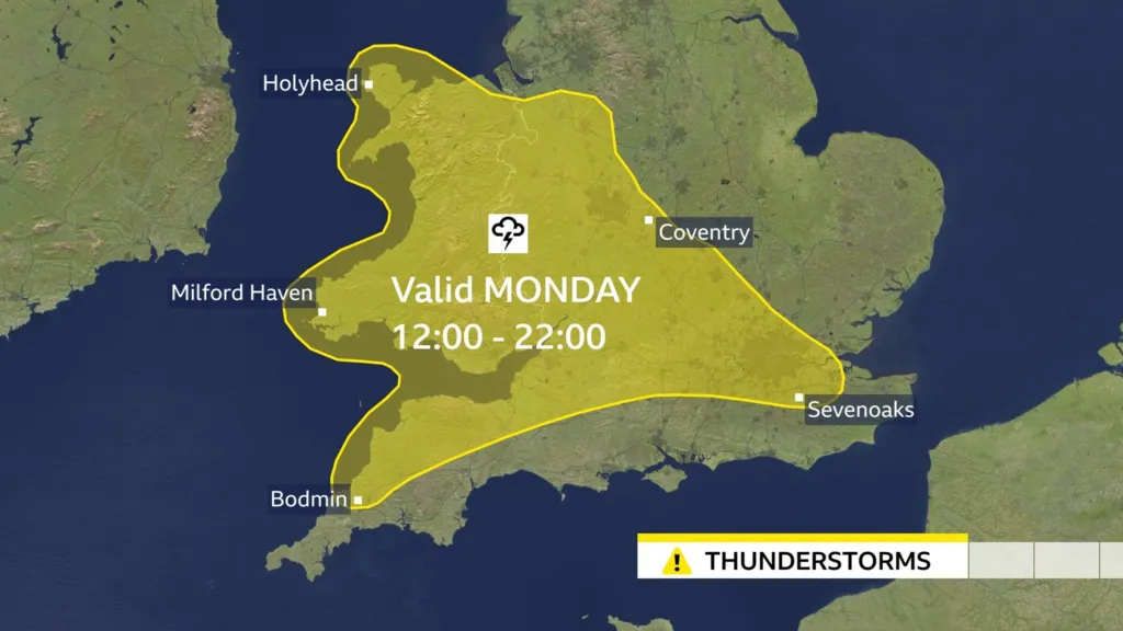 Thunderstorms forecast despite driest spring for decades