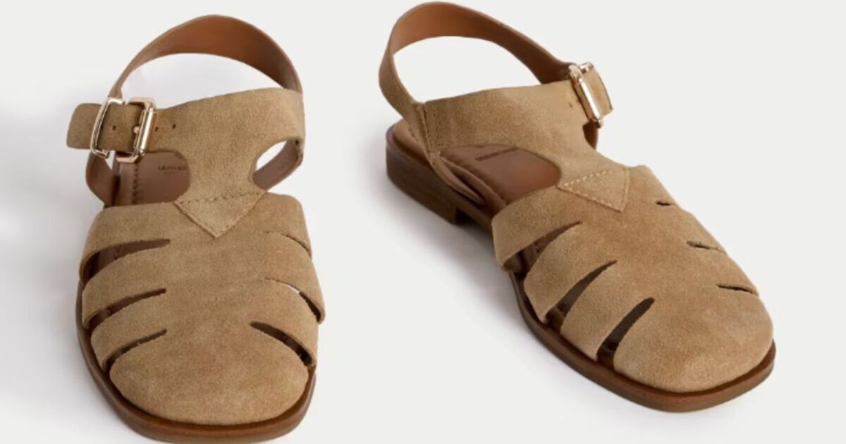 M&S shoppers say &#039;beautiful&#039; suede sandals are &#039;the most comfortable they&#039;ve ever owned&#039;