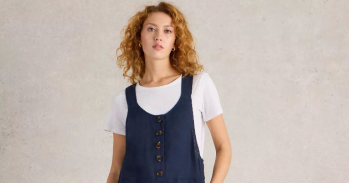 White Stuff shoppers buy &#039;super comfortable&#039; linen dungarees in multiple colours