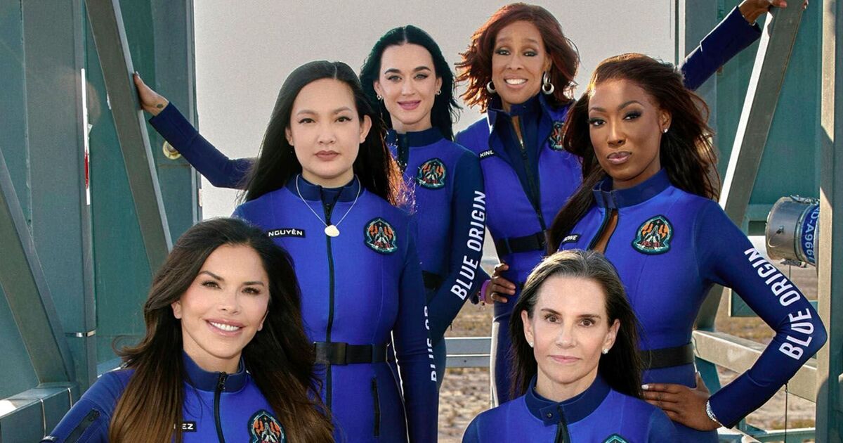 Celebrities slam Jeff Bezos and Katy Perry&#039;s &#039;disgusting&#039; 11 minute flight to space