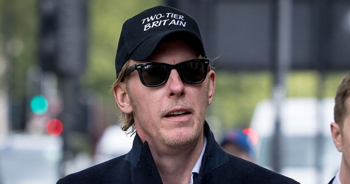 Laurence Fox pleads not guilty over &#039;intimate&#039; photo of broadcaster after court appearance