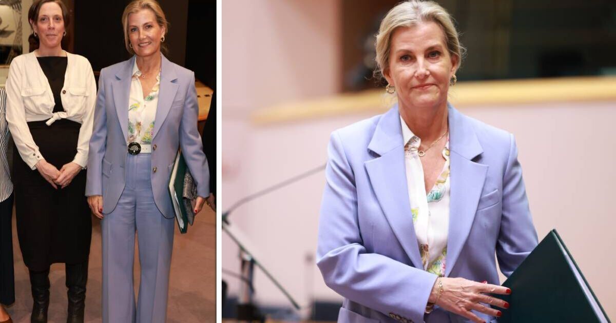 Duchess Sophie sparks fan frenzy as she steps up for King Charles during poignant event