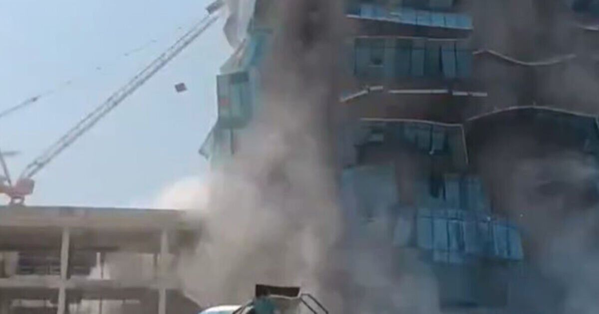 Myanmar earthquake latest as building collapses in 7.7-magnitude disaster