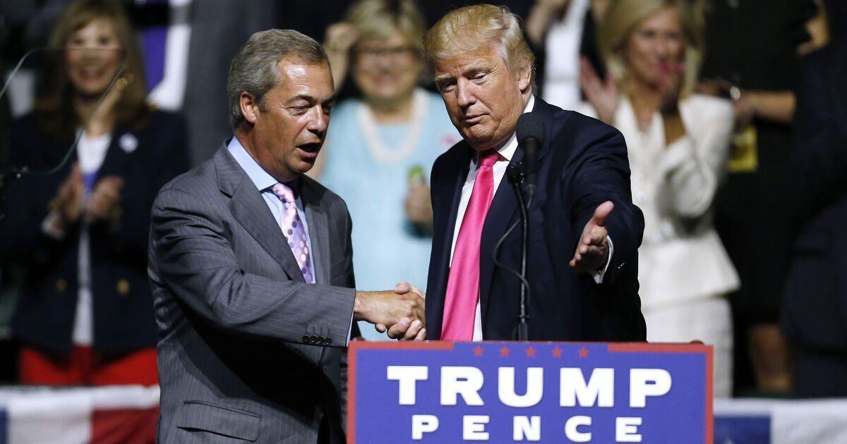 Nigel Farage sends Donald Trump Russia warning - &#039;don&#039;t turn Putin into a winner&#039;