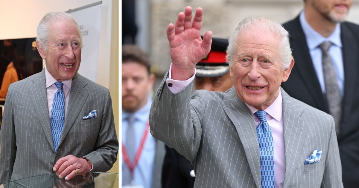 I was with King Charles this week and there was only one thing that stood out