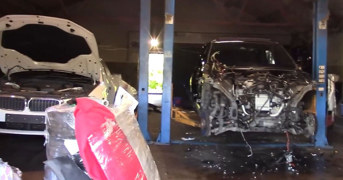 Eastern European gang jailed for running £1m luxury vehicle chop shop in the UK