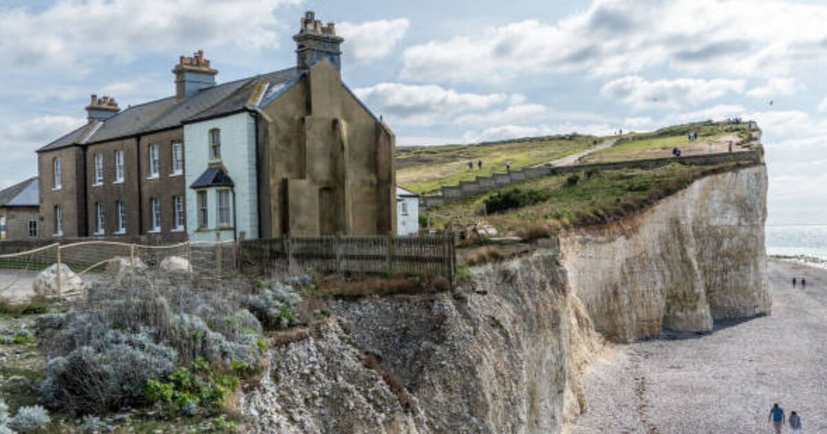 Sunbathers warned to stay off crumbling cliffs as temperatures increase