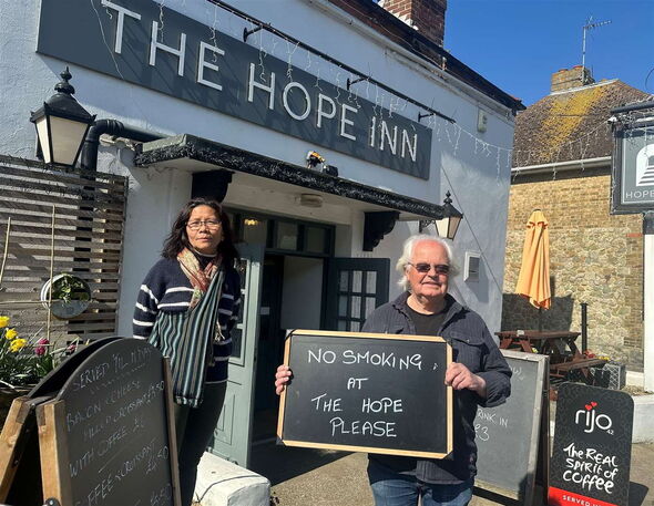 Landlord defends &#039;woke&#039; move to ban smoking at pub beer garden