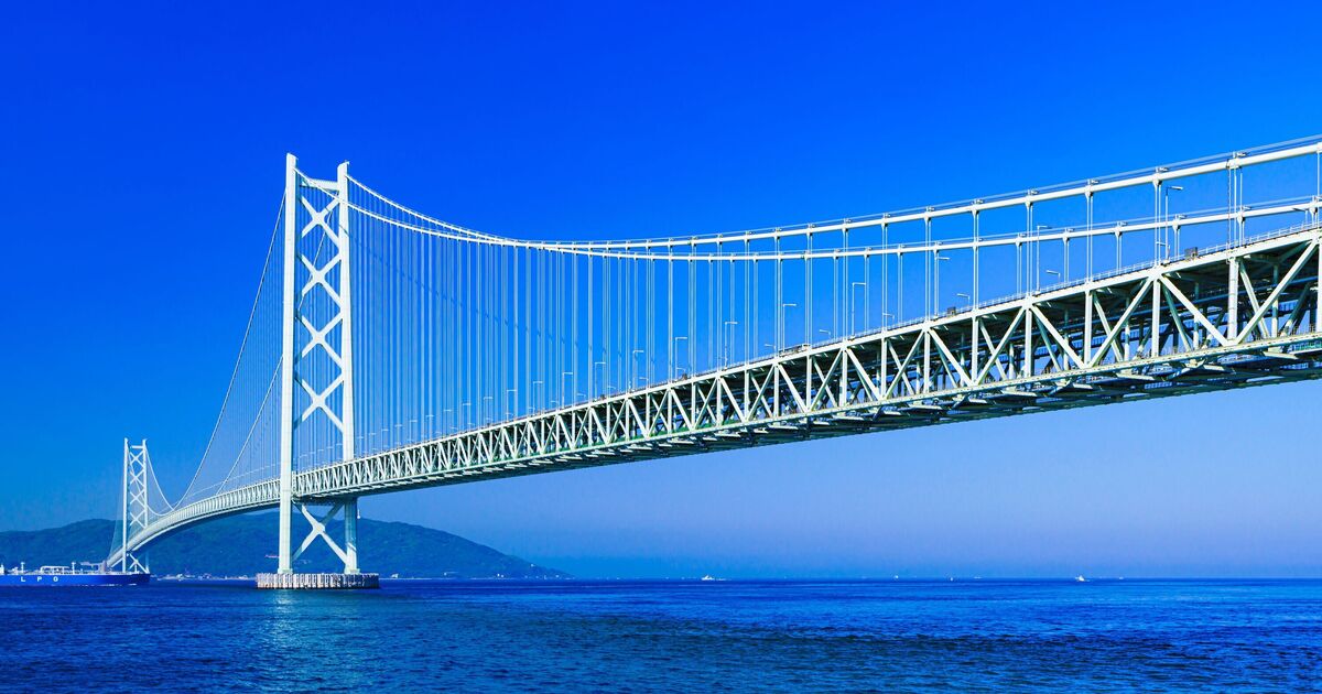 The incredible 12,831ft bridge that took 10 years to build and costs nearly £12 to cross