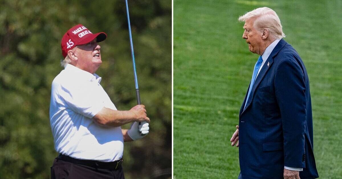 Trump health fears explode after new photos as doctor warns of &#039;serious condition&#039;
