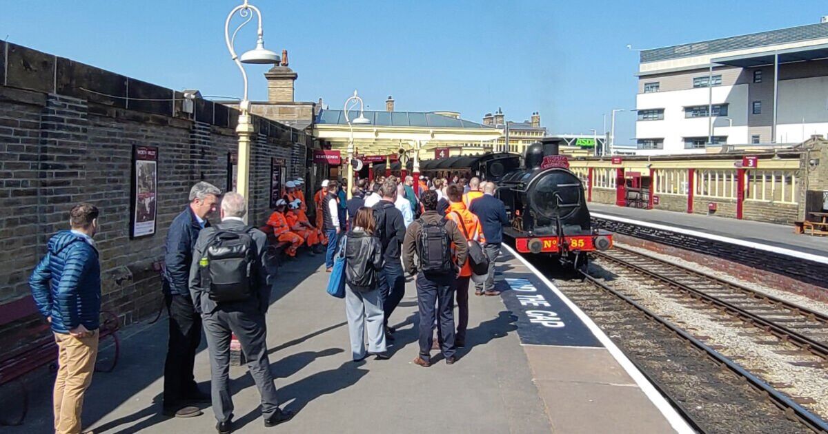 Historic 130 year old UK train station reopened after £10m upgrade