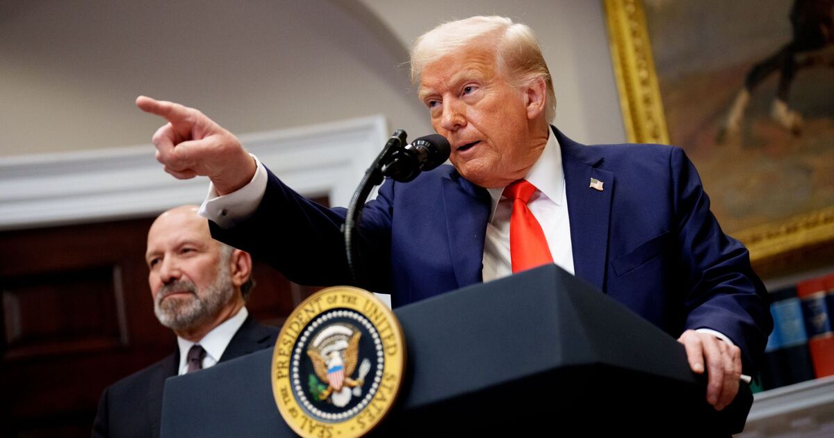 Donald Trump fires back in Greenland row over JD Vance’s wife - ‘they’re calling us’
