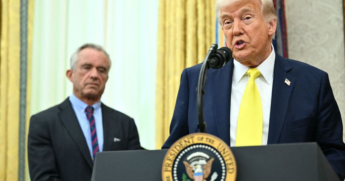 Donald Trump&#039;s press conference abruptly ended as &#039;emergency&#039; cuts live stream