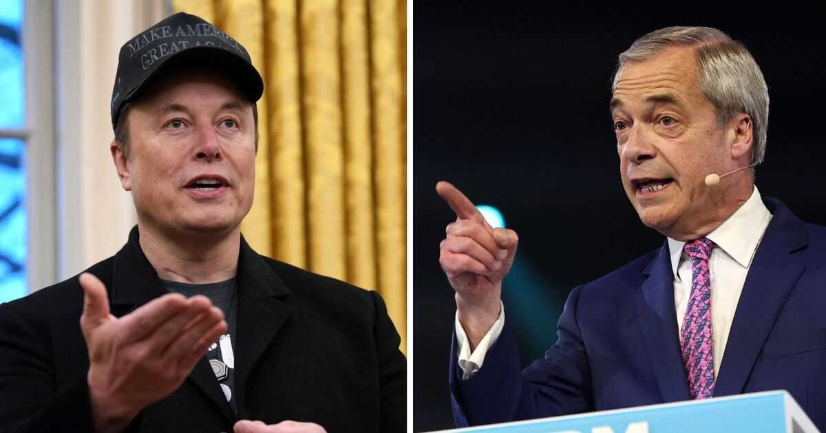 Nigel Farage issues stark 7-word warning to Elon Musk in fiery interview