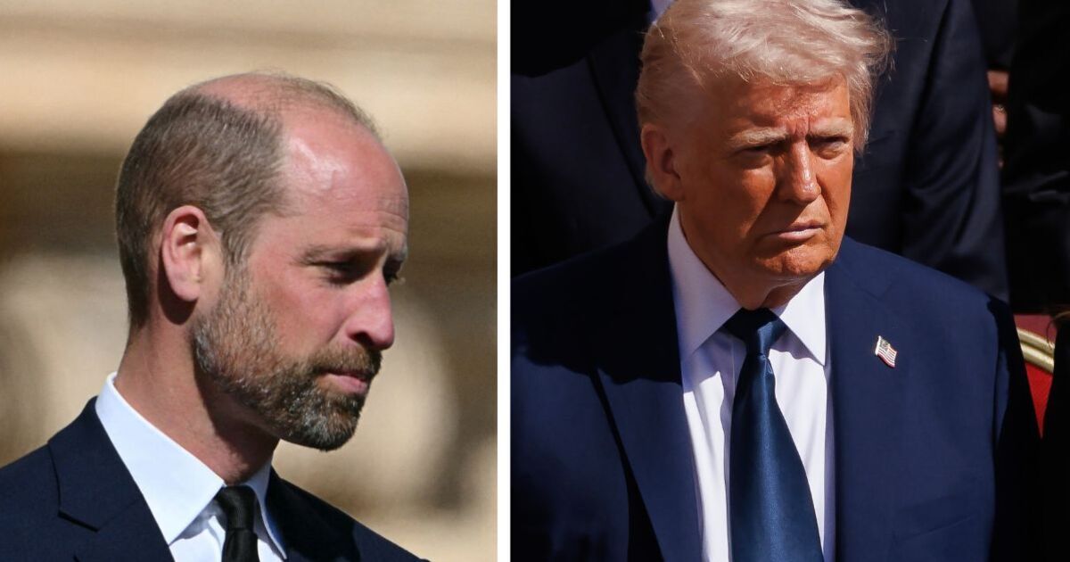 Prince William chats with Donald Trump before Pope Francis&#039;s funeral as world mourns