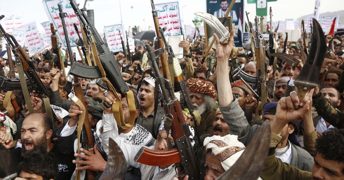 British forces join US in airstrikes against Houthi targets in Yemen, in first campaign