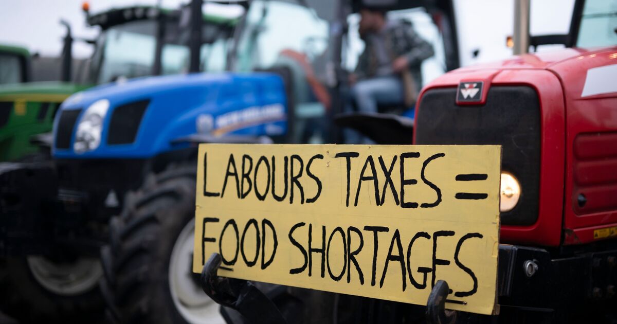 Farmers pushed to brink of suicide by Rachel Reeves&#039;s tax raid