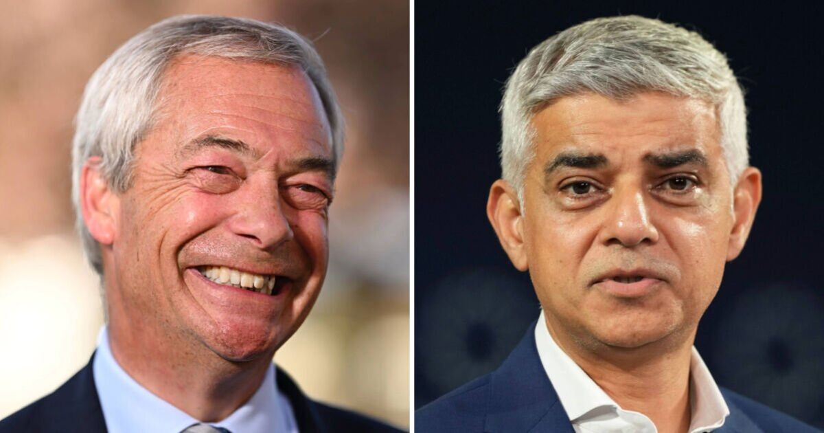 Sadiq Khan panic as Reform UK hits second place in new London poll