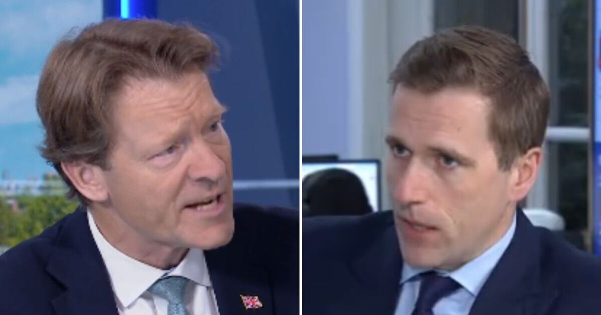 Richard Tice slams Keir Starmer for &#039;handcuffing&#039; UK to EU in Sky News row