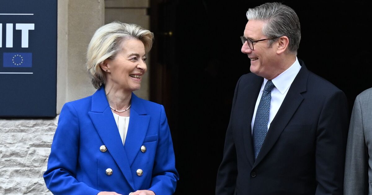 UK &#039;frogmarched&#039; into miserable EU rules as Keir Starmer &#039;sells-out&#039; Brexit voters