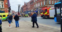 Bolton fire LIVE: Emergency services rush to &#039;abandoned building&#039; in busy town centre