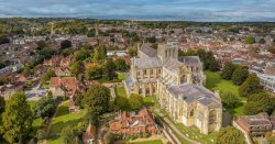 The beautiful UK city where important king was crowned 60 miles from London