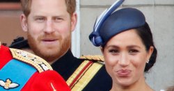 Prince Harry&#039;s two-word demand to Meghan Markle in awkward balcony moment