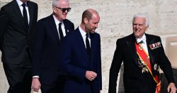 Royal fans all say the same thing as Prince William attends Pope Francis's funeral