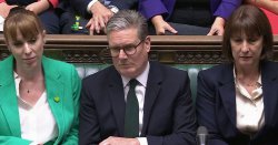 Keir Starmer leaves Angela Rayner stony-faced as PM snaps in PMQs