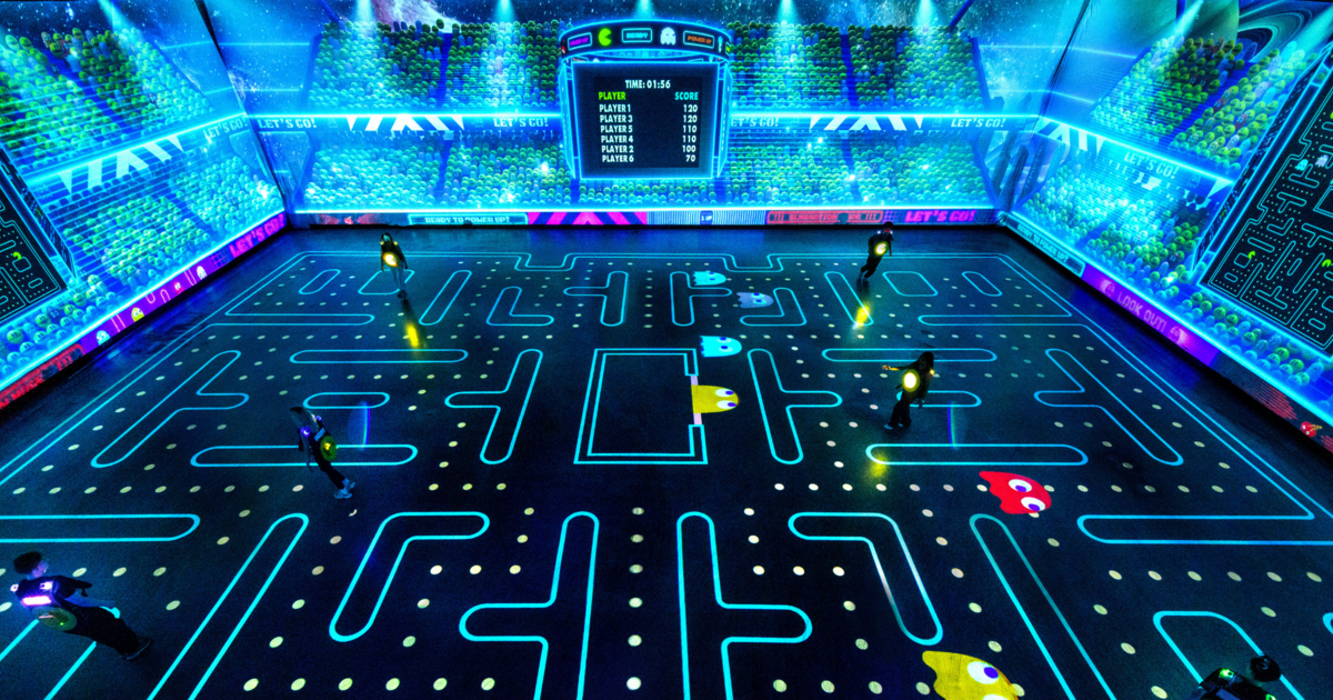 I tried the Pac-Man Live experience - it was fun but visitors must be prepared for 1 thing