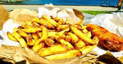 Woman buys fish and chips abroad and is gobsmacked by price
