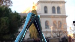 Olympic flame arrives in Rome ahead of Winter Olympics