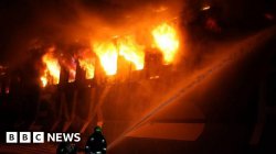 Turkish car ferry damaged in strike at Ukrainian port