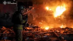 At least five killed in massive wave of Russian strikes across Ukraine, officials say