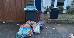 Two missed bin collections and my front garden has become a flytippers' paradise