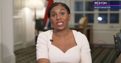 Moment Kemi Badenoch is upstaged by a mouse during live ITV interview