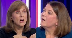 Question Time's Fiona Bruce tears apart Green MP over open borders pledge