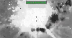 Chilling moment Trump unleashes strike on 'drug trafficking' boat that kills three