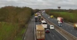M11 traffic LIVE: Travellers rush hour chaos as motorway near Stansted Airport shuts down