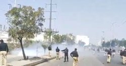 US Embassies stormed by violent protesters after Iran attack as six dead in Karachi