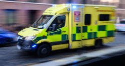 NHS hospital ambulance stolen with patient still inside sparking huge manhunt