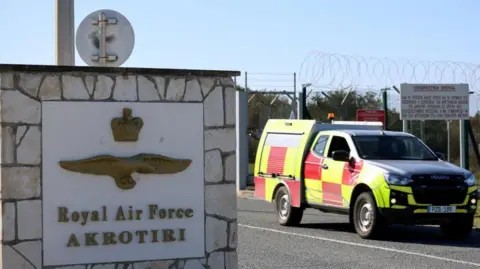 Cyprus president seeks open talks on UK military bases after drone attack